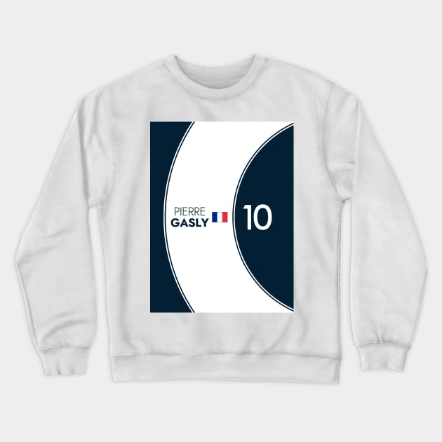 F1 2022 - #10 Gasly Crewneck Sweatshirt by sednoid
